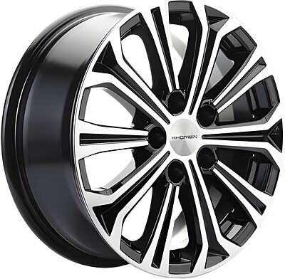 Khomen Wheels KHW1610 (Huyndai/Kia) 6.5x16 5x114.3 ET 43 Dia 67.1 Black-FP