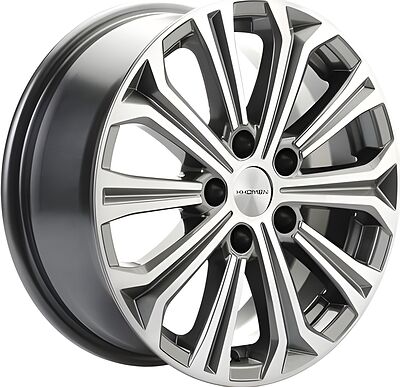 Khomen Wheels KHW1610 Kia 6x16 5x114 ET 41 Dia 67 Gray-FP