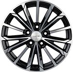 Khomen Wheels KHW1611 Actyon 6x16 5x112 ET 39 Dia 66 Black-FP