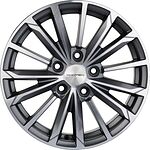 Khomen Wheels KHW1611 (Changan CS35) 6.5x16 5x110 ET 46 Dia 63.3 Gray-FP Khomen Wheels KHW1611 (Changan CS35) 6.5x16 5x110 ET 46 Dia 63.3 Gray-FP