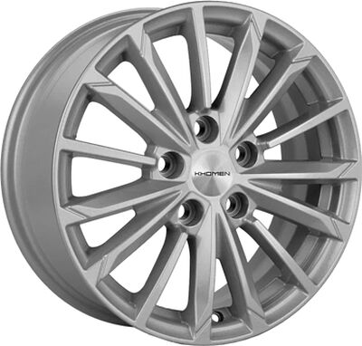 Khomen Wheels KHW1611 (Chery Tiggo 3/Tiggo 3 Pro) 6.5x16 5x108 ET 45 Dia 60.1 F-Silver