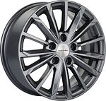 Khomen Wheels KHW1611 (Corolla) 6.5x16 5x114.3 ET 45 Dia 60.1 Gray