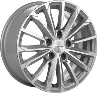 Khomen Wheels KHW1611 (Corolla) 6.5x16 5x114.3 ET 45 Dia 60.1 Silver-FP