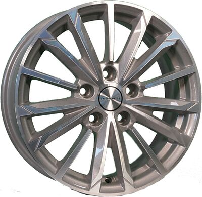 Khomen Wheels KHW1611 (Duster/Terrano) 6.5x16 5x114.3 ET 50 Dia 66.1 Silver-FP