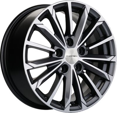 Khomen Wheels KHW1611 (Huyndai/Kia) 6.5x16 5x114.3 ET 43 Dia 67.1 Gray-FP