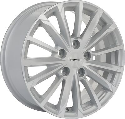 Khomen Wheels KHW1611 Huyndai/Mazda 6.5x16 5x114.3 ET 45 Dia 67.1 F-Silver