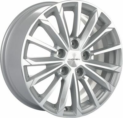 Khomen Wheels KHW1611 (Octavia/Golf/Jetta) 6.5x16 5x112 ET 50 Dia 57.1 Silver-FP