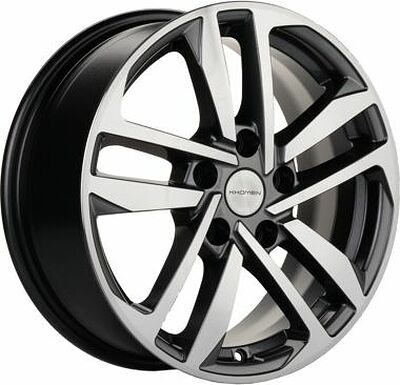 Khomen Wheels KHW1612 (Camry/Corolla/Grand Vitara) 6.5x16 5x114.3 ET 45 Dia 60.1 Gray-FP