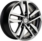 Khomen Wheels KHW1612 Toyota/Suzuki 6.5x16 5x114.3 ET 45 Dia 60.1 Gray-FP Khomen Wheels KHW1612 Toyota/Suzuki 6.5x16 5x114.3 ET 45 Dia 60.1 Gray-FP