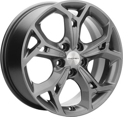 Khomen Wheels KHW1702 (Changan CS35/CS35 Pro) 7x17 5x110 ET 46 Dia 63.3 F-Silver