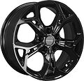 Khomen Wheels KHW1702 (Kia K5) 7x17 5x114.3 ET 48 Dia 67.1 Black