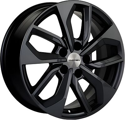 Khomen Wheels KHW1703 7x17 5x112 ET 46 Dia 66.6 BLACK