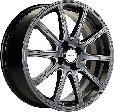 Khomen Wheels KHW1707 (KIA Rio I/II Solaris I/II) 6.5x17 4x100 ET 49 Dia 54.1 Gray