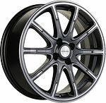 Khomen Wheels KHW1707 (Lada X-Ray) 6.5x17 4x100 ET 41 Dia 60.1 Gray-FP Khomen Wheels KHW1707 (Lada X-Ray) 6.5x17 4x100 ET 41 Dia 60.1 Gray-FP