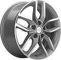 Khomen Wheels KHW1708 (Chery tiggo 7pro) 6.5x17 5x108 ET 33 Dia 60.1 F-Silver-FP