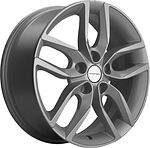 Khomen Wheels KHW1708 (Jolion) 6.5x17 5x114.3 ET 37 Dia 66.5 F-Silver