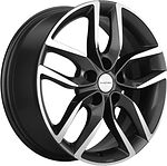 Khomen Wheels KHW1708 (Toyota C-HR) 6.5x17 5x114.3 ET 45 Dia 60.1 Gray-FP