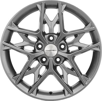 Khomen Wheels KHW1709 7x17 5x114.3 ET 48 Dia 67.1 GRAY