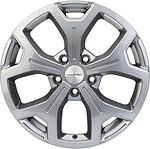 Khomen Wheels KHW1710 (Focus) 6.5x17 5x108 ET 50 Dia 63.3 Gray