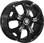 Khomen Wheels KHW1710(2) (VW Multivan) 6.5x17 5x120 ET 60 Dia 65.1 Black