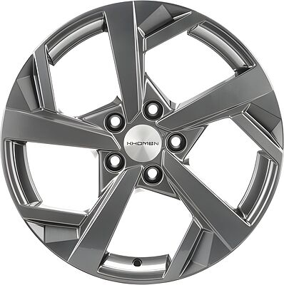 Khomen Wheels KHW1712 Changan/Geely/Lexus/Toyota 7x17 5x114.3 ET 45 Dia 60.1 Gray