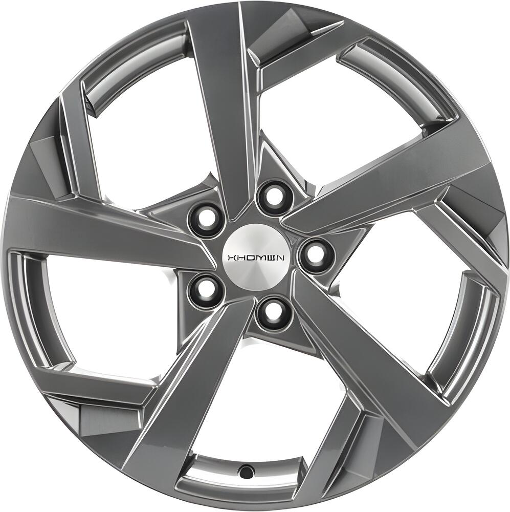 Khomen Wheels KHW1712 Changan/Geely/Lexus/Toyota 7x17 5x114 ET 45 Dia 60 Gray