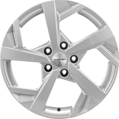 Khomen Wheels KHW1712 (CS75) 7x17 5x114.3 ET 45 Dia 60.1 F-Silver