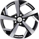 Khomen Wheels KHW1712 CX-5/Seltos/Optima 7x17 5x114.3 ET 50 Dia 67.1 Black-FP