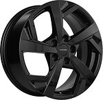 Khomen Wheels KHW1712 (DFM580) 7x17 5x110 ET 45 Dia 67.1 Black