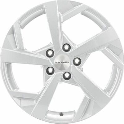 Khomen Wheels KHW1712 (Jetta) 7x17 5x112 ET 54 Dia 57.1 F-Silver