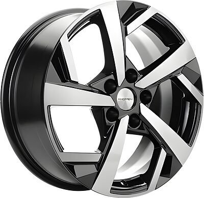 Khomen Wheels KHW1712 (Jolion) 7x17 5x114.3 ET 37 Dia 66.5 Black