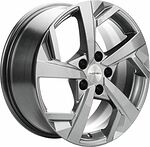 Khomen Wheels KHW1712 (Karoq) 7x17 5x112 ET 43 Dia 57.1 Gray