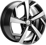 Khomen Wheels KHW1712 (Kia K5) 7x17 5x114.3 ET 48 Dia 67.1 Black-FP Khomen Wheels KHW1712 (Kia K5) 7x17 5x114.3 ET 48 Dia 67.1 Black-FP