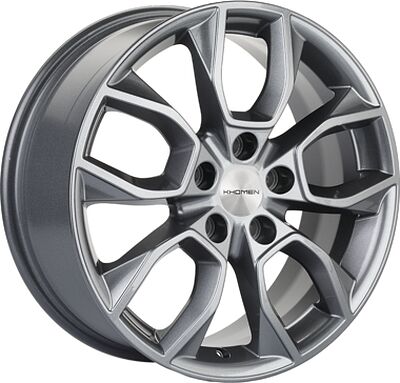 Khomen Wheels KHW1713 (Changan CS35 Plus) 7x17 5x110 ET 46 Dia 63.3 Gray