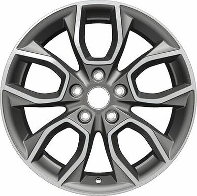Khomen Wheels KHW1713 (Sportage) 7x17 5x114.3 ET 48.5 Dia 67.1 Gray-FP