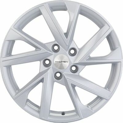 Khomen Wheels KHW1714 (Camry) 7x17 5x114.3 ET 45 Dia 60.1 F-Silver