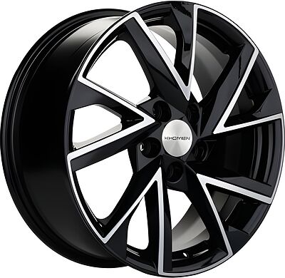 Khomen Wheels KHW1714 Chery Tiggo/Tiggo 7 Pro 7x17 5x108 ET 40 Dia 60 Black-FP