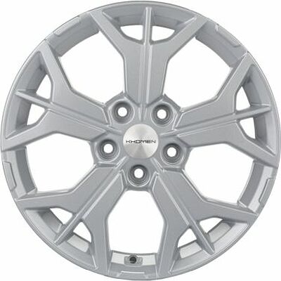 Khomen Wheels KHW1715 (Camry) 7x17 5x114.3 ET 45 Dia 60.1 F-Silver
