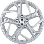 Khomen Wheels KHW1716 (Changan CS35/CS35 Pro) 7x17 5x110 ET 46 Dia 63.3 F-Silver