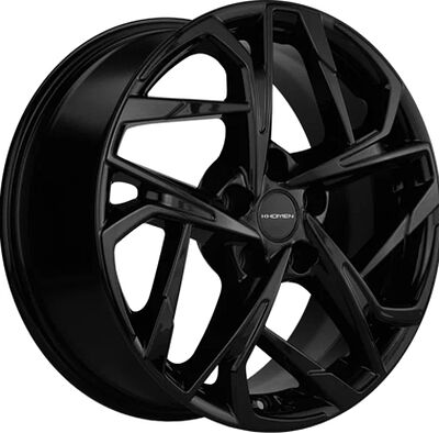 Khomen Wheels KHW1716 (Chery tigo 7pro) 7x17 5x108 ET 40 Dia 60.1 Black