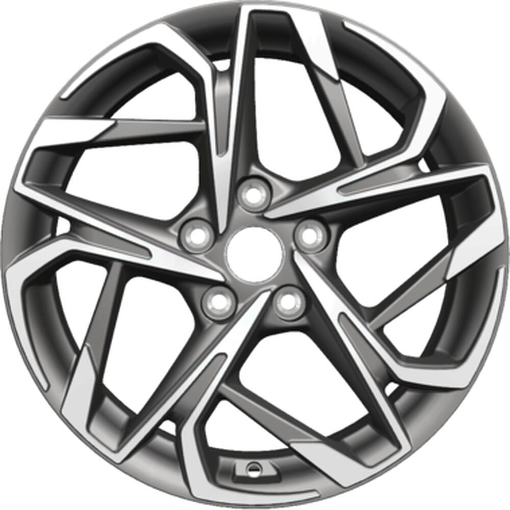 Khomen Wheels KHW1716 (Evolute i-Joy) 7x17 5x110 ET 40 Dia 67.1 Gray-FP