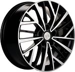 Khomen Wheels KHW1717 (Ford C-Max) 7x17 5x108 ET 50 Dia 63.35 Black-FP