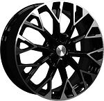 Khomen Wheels KHW1718 (ASX) 7x17 5x114.3 ET 46 Dia 67.1 Black-FP