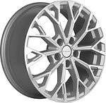 Khomen Wheels KHW1718 (ASX) 7x17 5x114.3 ET 46 Dia 67.1 F-Silver-FP