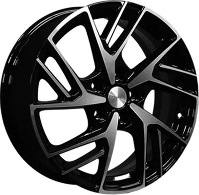 Khomen Wheels KHW1722 (Mazda3/CX30) 6.5x17 5x114.3 ET 45 Dia 67.1 Black-FP