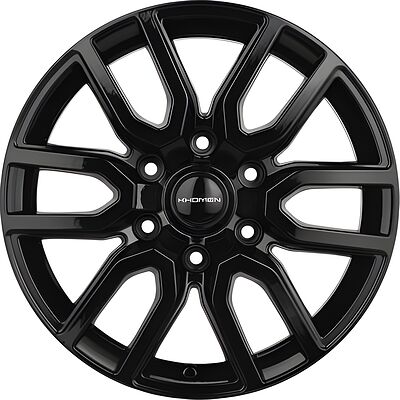 Khomen Wheels KHW1723 (Hyundai H-1/Staria) 8x17 6x139.7 ET 50 Dia 92.5 Black