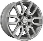 Khomen Wheels KHW1723 (JAC T6 Pickup) 8x17 6x139.7 ET 30 Dia 106.1 F-Silver Khomen Wheels KHW1723 (JAC T6 Pickup) 8x17 6x139.7 ET 30 Dia 106.1 F-Silver