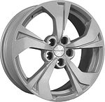 Khomen Wheels KHW1724 (Camry) 7x17 5x114.3 ET 45 Dia 60.1 F-Silver