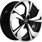 Khomen Wheels KHW1724 (Changan CS75 (Plus)) 7x17 5x114.3 ET 45 Dia 60.1 Black-FP