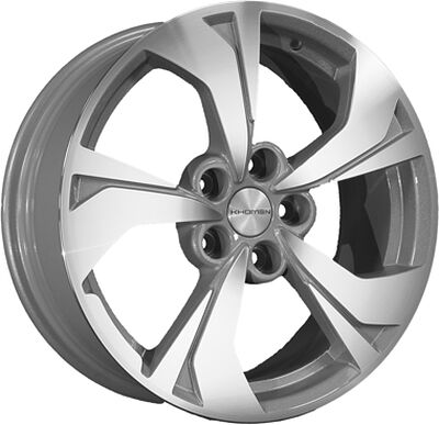 Khomen Wheels KHW1724 (CS35 Plus) 7x17 5x110 ET 46 Dia 63.3 Black